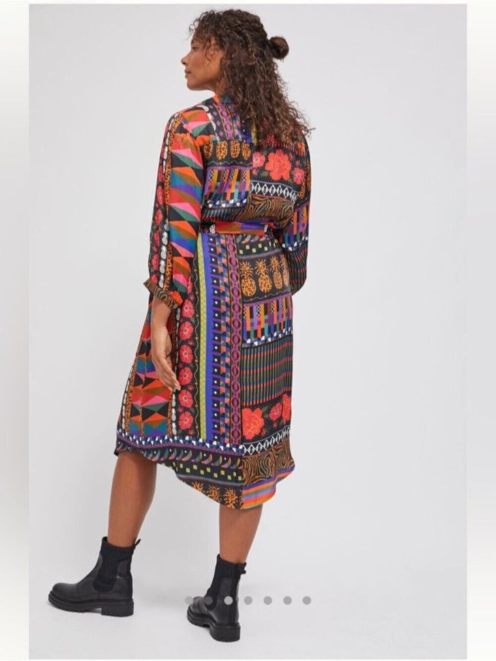 Farm Rio for Anthropologie Ciela Midi Shirtdress - Small, runs BIG! - Picture 12 of 14